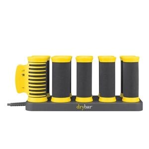 Drybar Vibrant Yellow and Black Hair Rollers- Like New